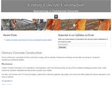 Tablet Screenshot of centurycci.com